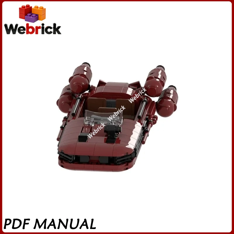Futuristic Turbine Speeder Bricks Sci-Fi Anti-Gravity Craft Detailed Assembly Gift for Sci-Fi Model Enthusiasts 299PCS
Futuristic Turbine Speeder Bricks Sci-Fi Anti-Gravity Craft Detailed Assembly Gift for Sci-Fi Model Enthusiasts 299PCS