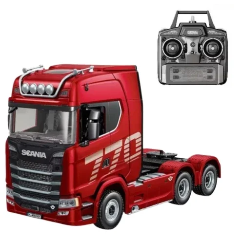 Huina 1501 Car Head 770S V8 1/18 RC Alloy Tractor Truck 19CH 2.4G Engineering Trailer Truck with Light and Sound Toys
Huina 1501 Car Head 770S V8 1/18 RC Alloy Tractor Truck 19CH 2.4G Engineering Trailer Truck with Light and Sound Toys