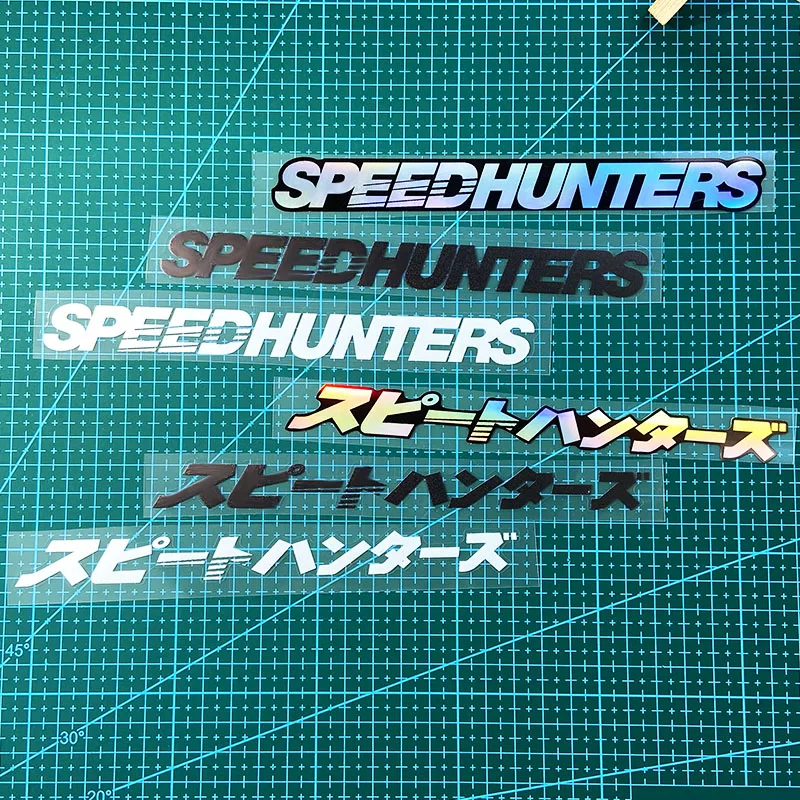 1PC/2PCS SPEEDHUNTERS Letter Vinyl Sticker Waterproof Decal Motorcycle Helmet Fairing Car Windshield Scooter Body Decor
1PC/2PCS SPEEDHUNTERS Letter Vinyl Sticker Waterproof Decal Motorcycle Helmet Fairing Car Windshield Scooter Body Decor