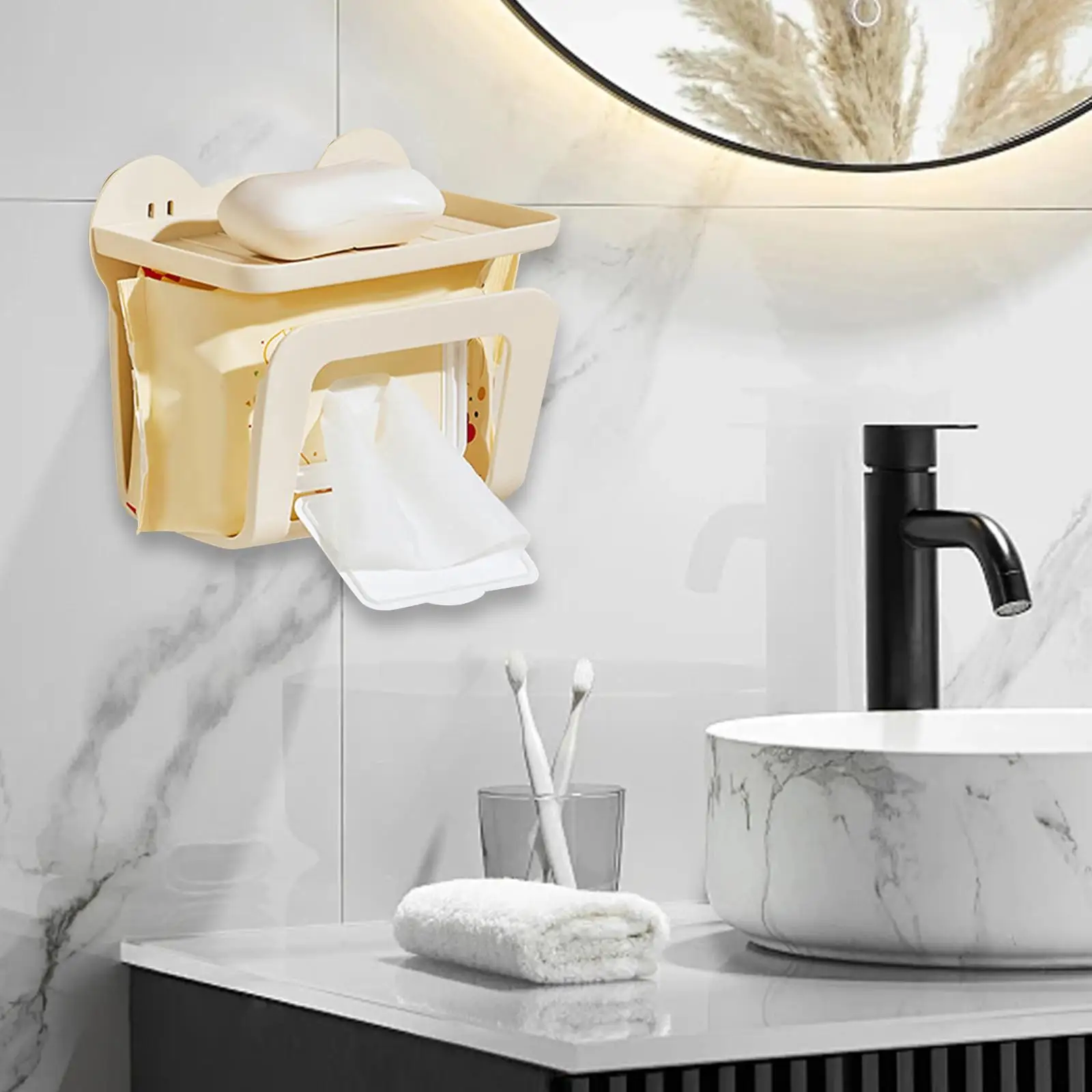 Wet Wipes Holder Toilet Paper Dispenser Box Cartoon Storage Holder Bracket Wall Mounting for Home Bathroom Kitchen Wall Office
Wet Wipes Holder Toilet Paper Dispenser Box Cartoon Storage Holder Bracket Wall Mounting for Home Bathroom Kitchen Wall Office