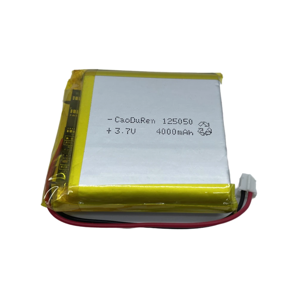 Rechargeable 3.7V 4000Mah 125050 Polymer Ion Battery For CHARGING TREASURE POWER GPS ELECTRIC TOYS SMART WATCH MP3 TABLET
Rechargeable 3.7V 4000Mah 125050 Polymer Ion Battery For CHARGING TREASURE POWER GPS ELECTRIC TOYS SMART WATCH MP3 TABLET
