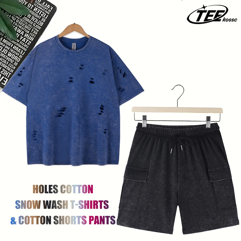 Holes Solid Mans Breathable Basics Creative T-Shirt Suit Summer Cotton Pocket Short Pants Unisex All-Match Soft Clothing
Holes Solid Mans Breathable Basics Creative T-Shirt Suit Summer Cotton Pocket Short Pants Unisex All-Match Soft Clothing
