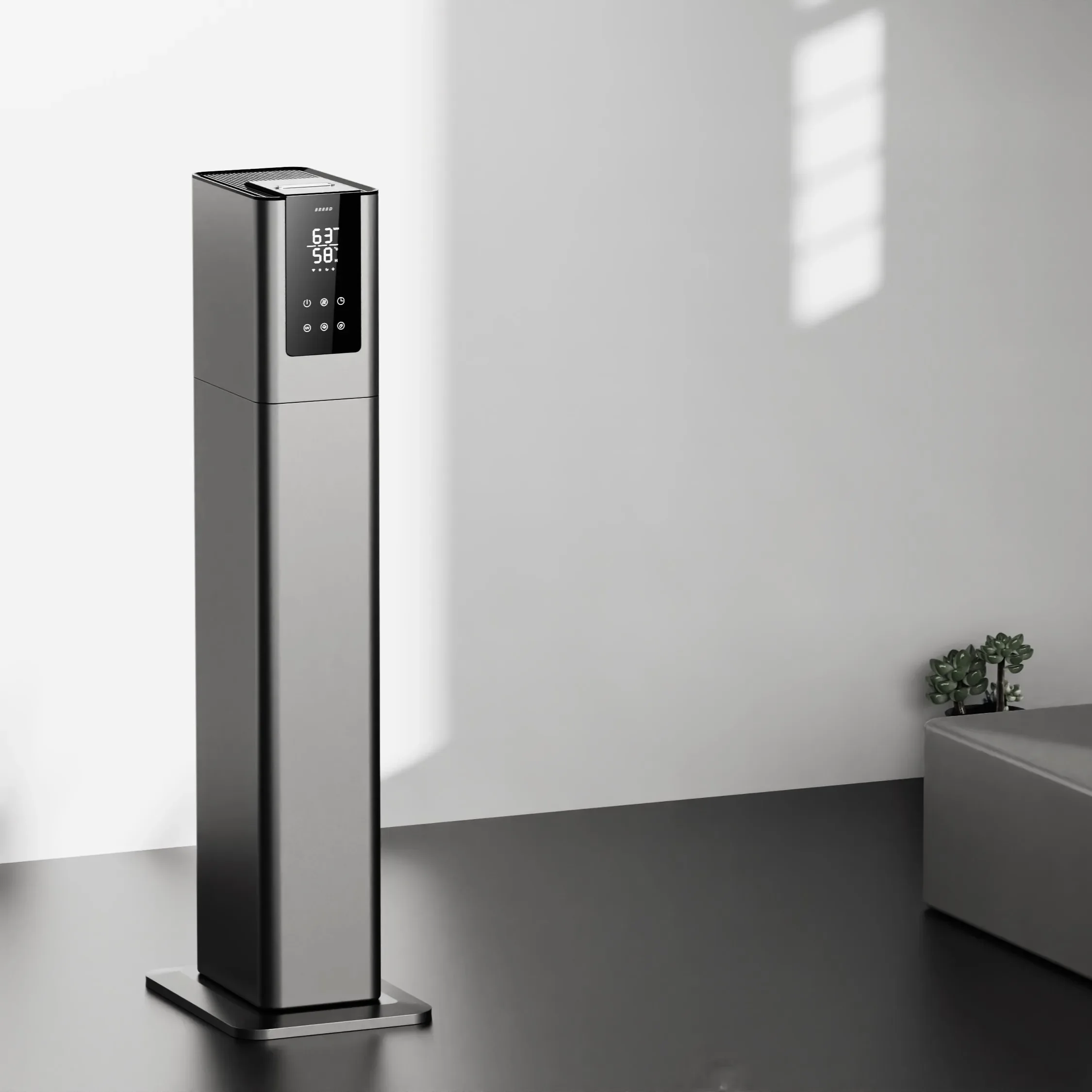 New Design Big Large Capacity Commercial Use Fogger Floor Standing Cool Mist Ultrasonic Air Humidifiers With Controller for Home
New Design Big Large Capacity Commercial Use Fogger Floor Standing Cool Mist Ultrasonic Air Humidifiers With Controller for Home