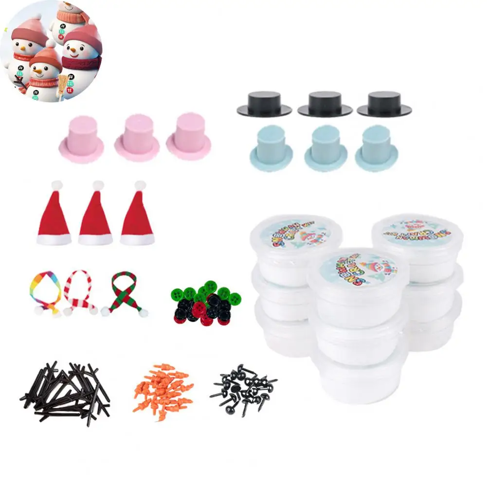 Diy Snowman Decoration Fun Christmas Crafts for Kids Build A Snowman Kit with Air Dry Clay Holiday Party Decor Stocking for Boys
Diy Snowman Decoration Fun Christmas Crafts for Kids Build A Snowman Kit with Air Dry Clay Holiday Party Decor Stocking for Boys