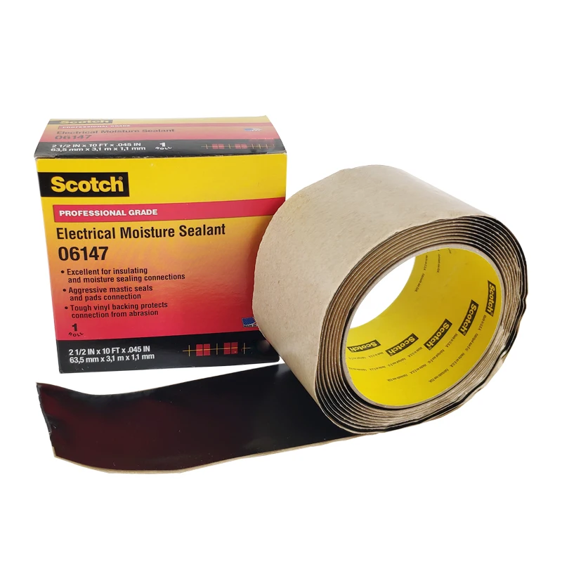 Электроизоляционные влагозащитные прокладки и рулоны Scotch, 06147, 63 мм*3,05 м/рулон
Электроизоляционные влагозащитные прокладки и рулоны Scotch, 06147, 63 мм*3,05 м/рулон