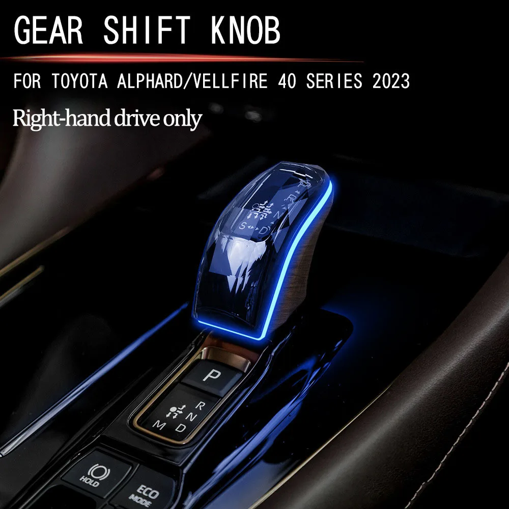 Crystal Shifter Head For Right Hand Drive For Toyota Alphard/Vellfire 40 Series Crystal Gearhead Ambiance Lamp Alpha Interiors
Crystal Shifter Head For Right Hand Drive For Toyota Alphard/Vellfire 40 Series Crystal Gearhead Ambiance Lamp Alpha Interiors