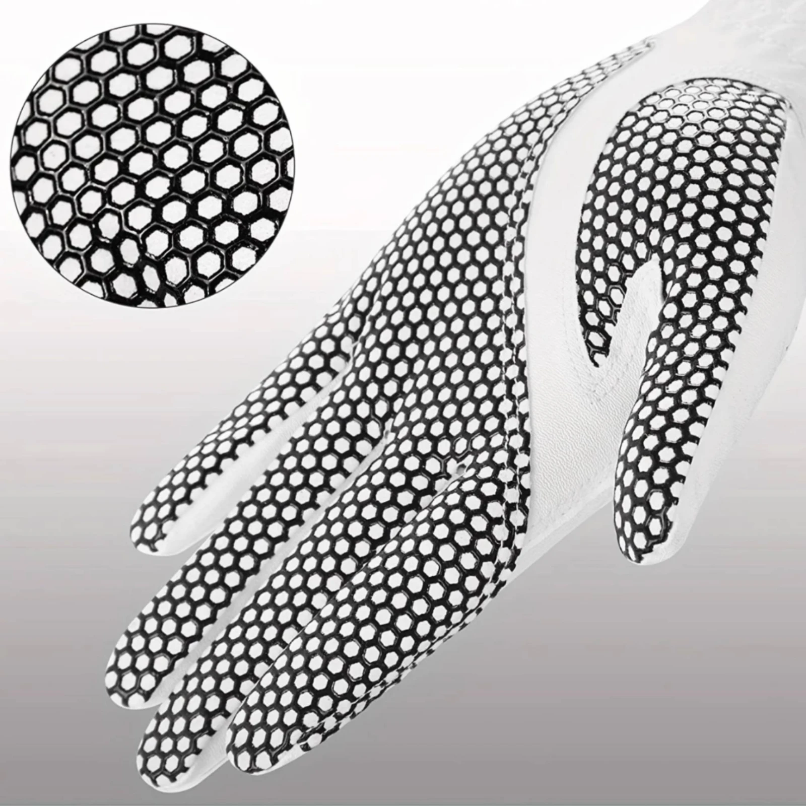 Left-Hand Golf Glove Anti-Slip Left Hand Golf Glove Athletic Gear Textured Grip Perforated for Sport Use, Practice
Left-Hand Golf Glove Anti-Slip Left Hand Golf Glove Athletic Gear Textured Grip Perforated for Sport Use, Practice