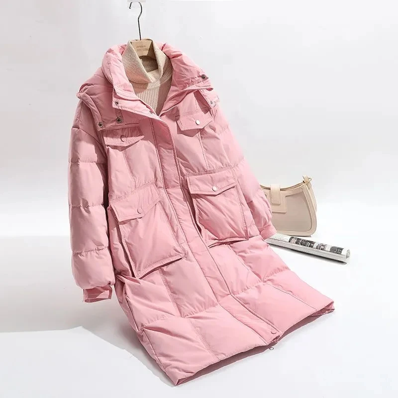 Loose Candy Color Warm Hooded Casual Solid Cotton Padded Winter Baggy Fashion Windproof Coat
Loose Candy Color Warm Hooded Casual Solid Cotton Padded Winter Baggy Fashion Windproof Coat