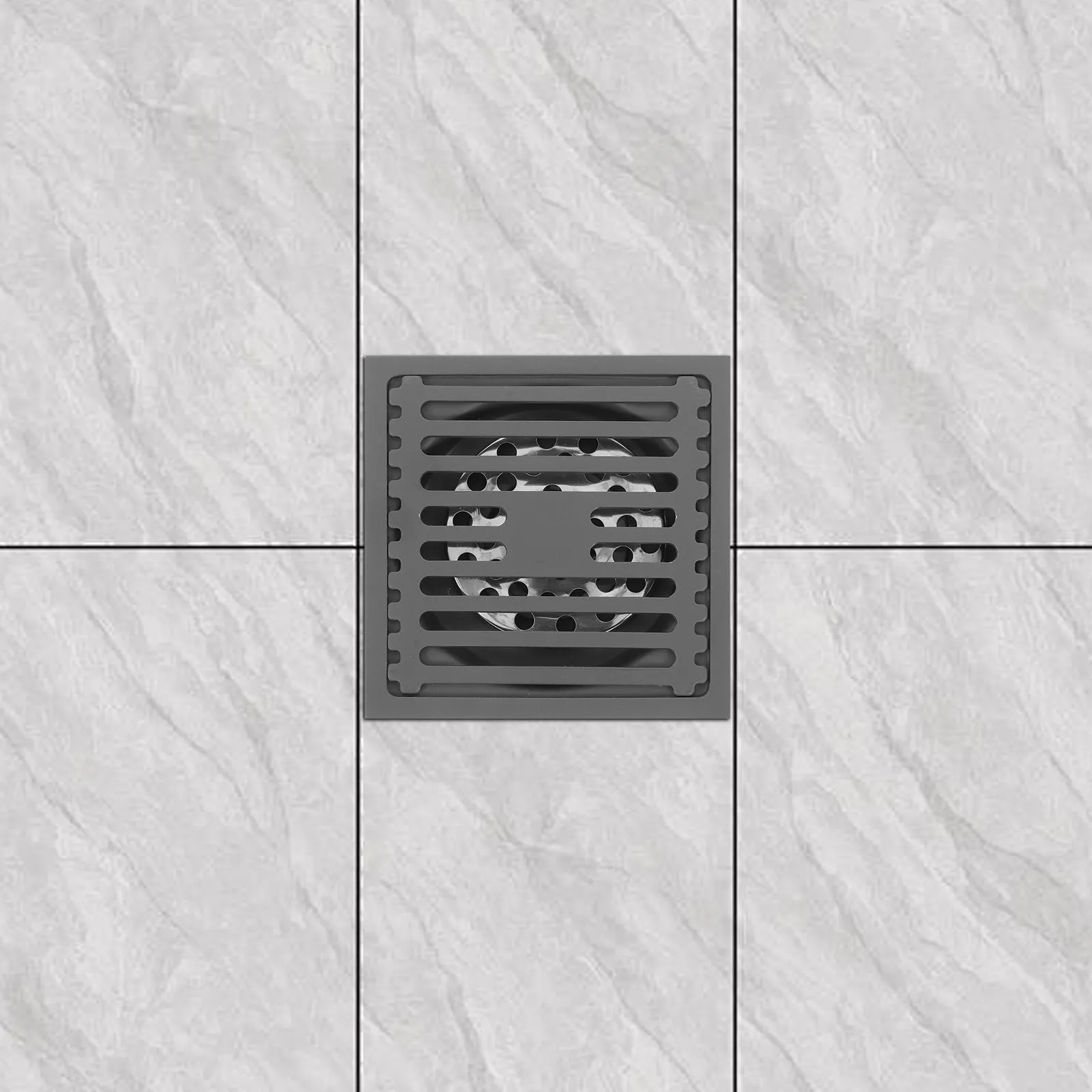 Stainless Steel Square Shower Floor Drain with Flange Anti-Odor Seal Anti-Overflow Design for Bathroom Shower Bathtub Washing
Stainless Steel Square Shower Floor Drain with Flange Anti-Odor Seal Anti-Overflow Design for Bathroom Shower Bathtub Washing