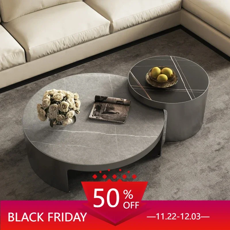 Custom Matte Gray Modern Minimalist Style Designer New Round Coffee Table Combination Living Room Tv Cabinet Set Room Decor HY
Custom Matte Gray Modern Minimalist Style Designer New Round Coffee Table Combination Living Room Tv Cabinet Set Room Decor HY