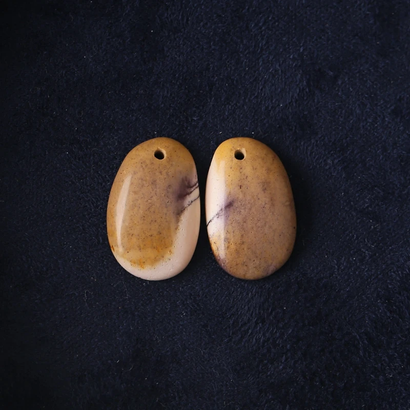 Natural Stone Mookite Jasper Double Holes Pendant Bead 18x12x3mm 1.8g Women's Fashion Jewelry Making Supplies
Natural Stone Mookite Jasper Double Holes Pendant Bead 18x12x3mm 1.8g Women's Fashion Jewelry Making Supplies