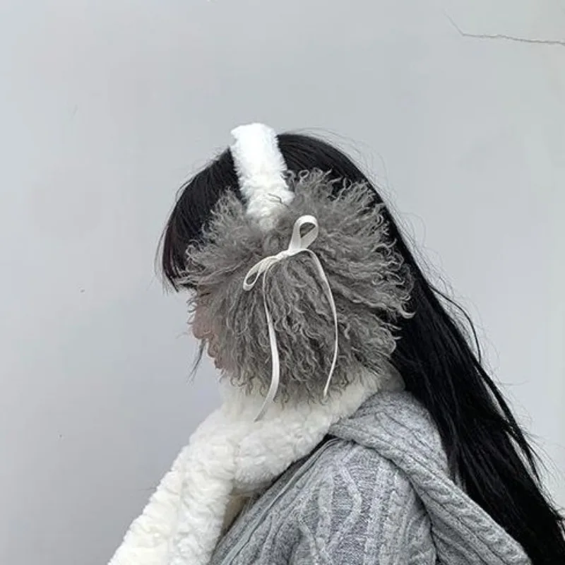 New Long-haired Earmuffs Fashion Outdoor Warmer Cold-proof Thickening Ear Cover Earflap Protection Y2K Winter Accessories
New Long-haired Earmuffs Fashion Outdoor Warmer Cold-proof Thickening Ear Cover Earflap Protection Y2K Winter Accessories