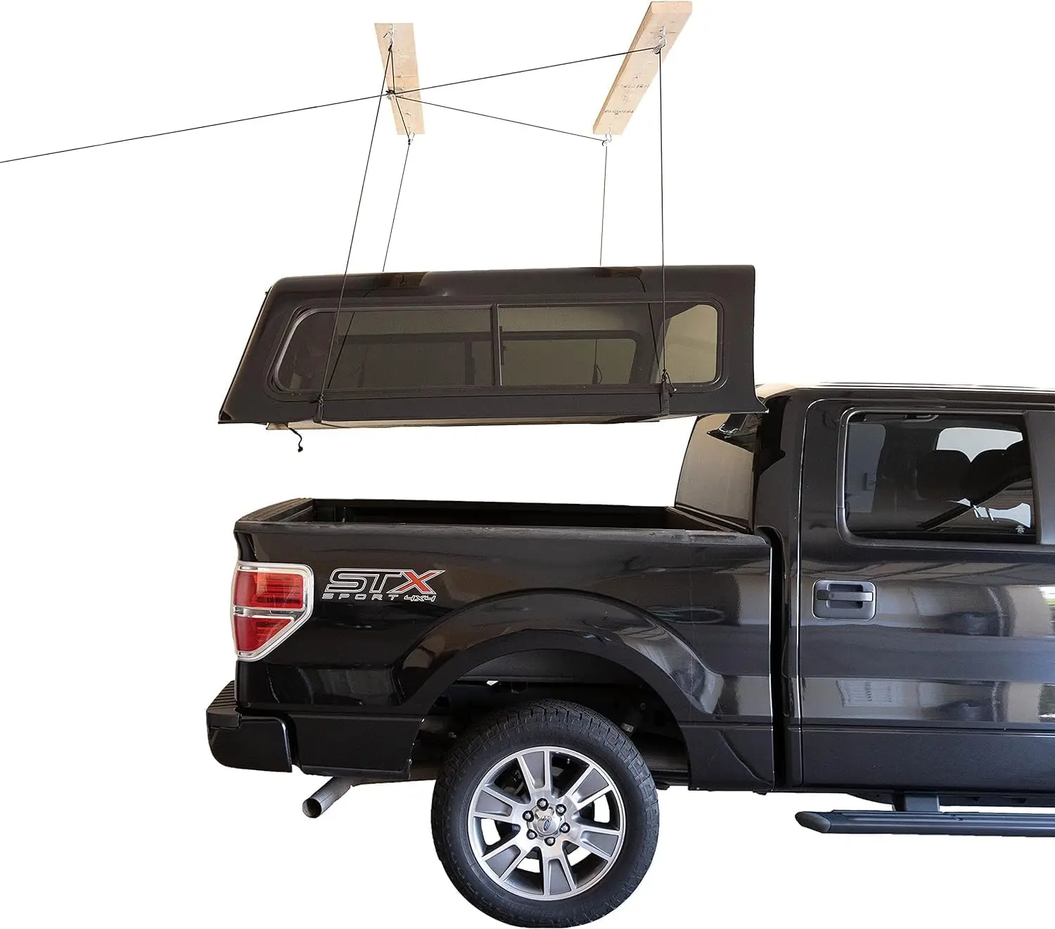 Truck Cap Overhead Garage Storage Hoist Self Leveling Safe Anti Drop System Easy One Person Operation Smart Garage Organization
Truck Cap Overhead Garage Storage Hoist Self Leveling Safe Anti Drop System Easy One Person Operation Smart Garage Organization