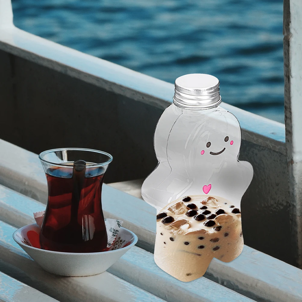 6Pcs Christmas Gingerbread Man Transparent Drink Bottles 500ml Festive Juice Containers Refillable Beverage Bottles for Holiday
6Pcs Christmas Gingerbread Man Transparent Drink Bottles 500ml Festive Juice Containers Refillable Beverage Bottles for Holiday