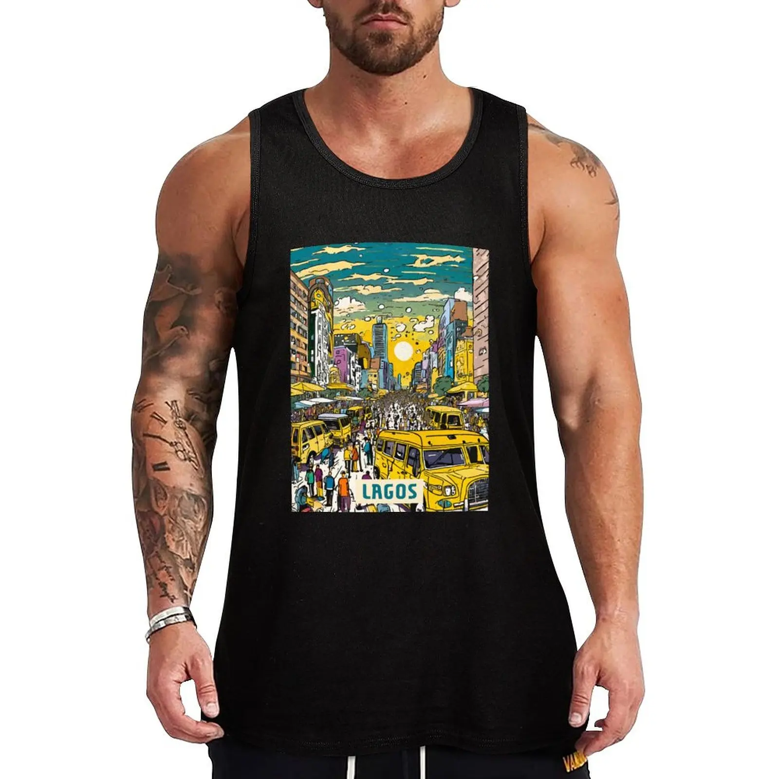 Lagos Tank Top Comfort Stretch Tank Top Relaxed Fit Sleeveless
Lagos Tank Top Comfort Stretch Tank Top Relaxed Fit Sleeveless