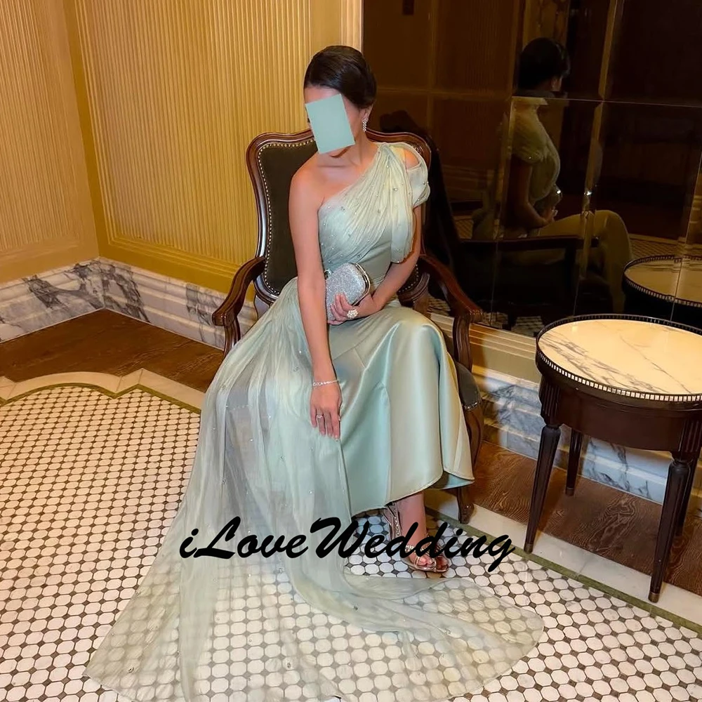 Изысканное вечернее платье с бусинами, плиссированное на одно плечо, Русалка длиной до пола, зеленое атласное вечернее платье для торжественных случаев, 2025 г., по индивидуальному заказу
Изысканное вечернее платье с бусинами, плиссированное на одно плечо, Русалка длиной до пола, зеленое атласное вечернее платье для торжественных случаев, 2025 г., по индивидуальному заказу