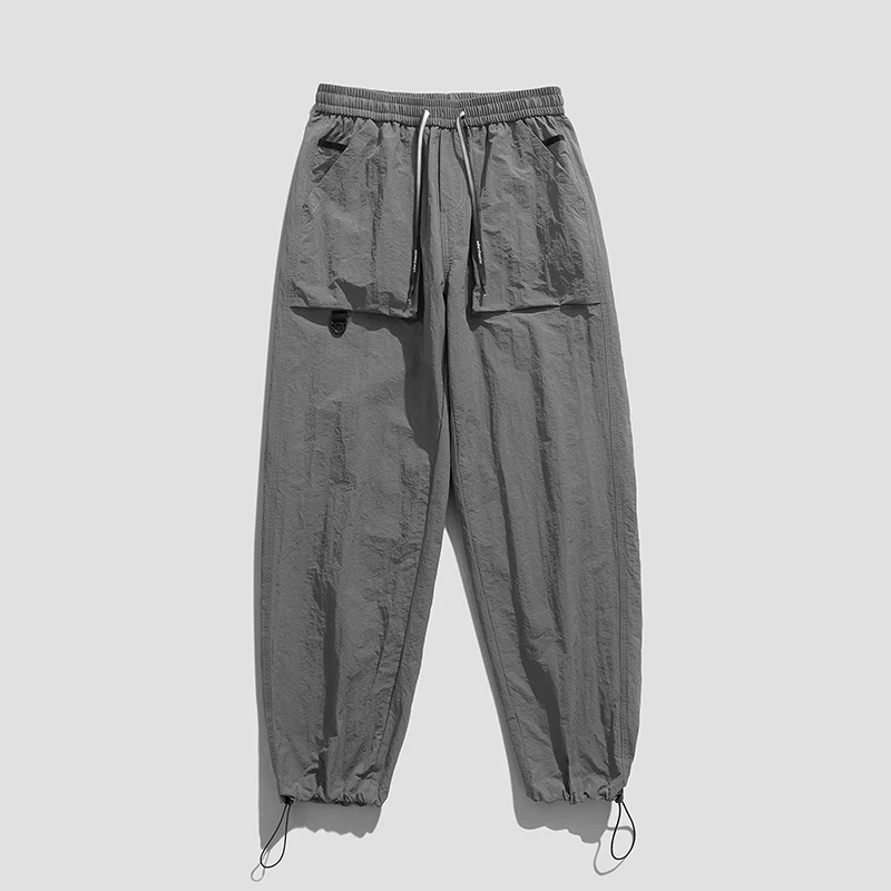 Spring Summer Breathable Jogging Trousers Men Outdoor Sports Trousers Solid Color High Quality Drawstring Daily Casual Pants
Spring Summer Breathable Jogging Trousers Men Outdoor Sports Trousers Solid Color High Quality Drawstring Daily Casual Pants