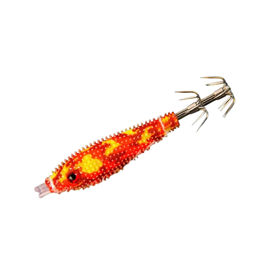 Squid Jig Hook Floating Soft Lure with Realistic Swimming Pose and Luminous Particles for Night or Low Light Fishing 45mm
Squid Jig Hook Floating Soft Lure with Realistic Swimming Pose and Luminous Particles for Night or Low Light Fishing 45mm