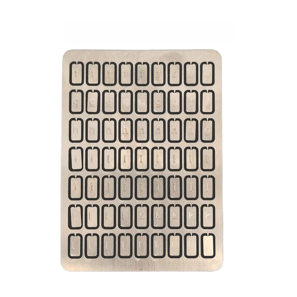Stainless Steel Mechanical Password Notebook Tools Custom Password Generator Letter Storage Plate Password Storage Box
Stainless Steel Mechanical Password Notebook Tools Custom Password Generator Letter Storage Plate Password Storage Box