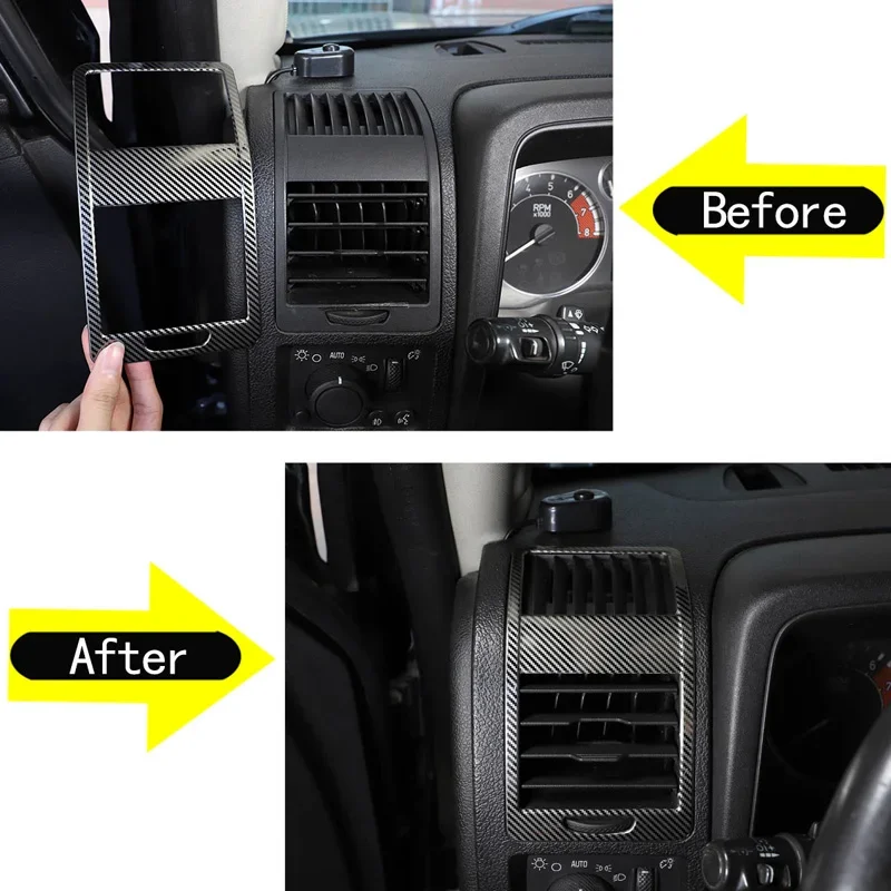 For 2005-2009 Hummer H3 stainless steel carbon fiber car styling car air conditioner side air outlet frame sticker auto parts
For 2005-2009 Hummer H3 stainless steel carbon fiber car styling car air conditioner side air outlet frame sticker auto parts