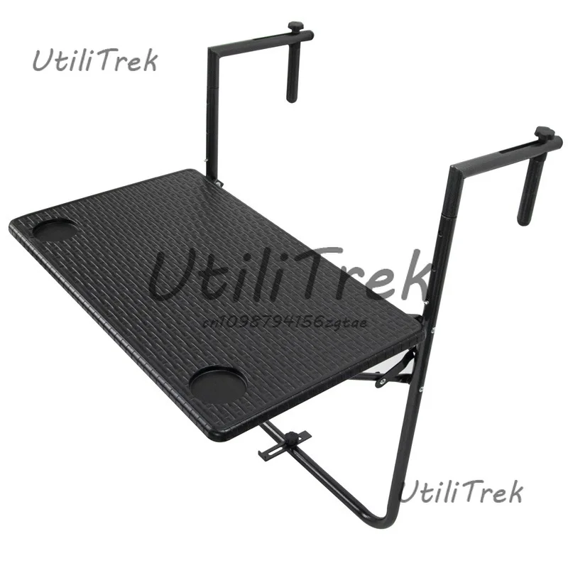 Wrought iron rust-proof sunscreen balcony railing hanging table folding table railing can lift plastic square table board
Wrought iron rust-proof sunscreen balcony railing hanging table folding table railing can lift plastic square table board