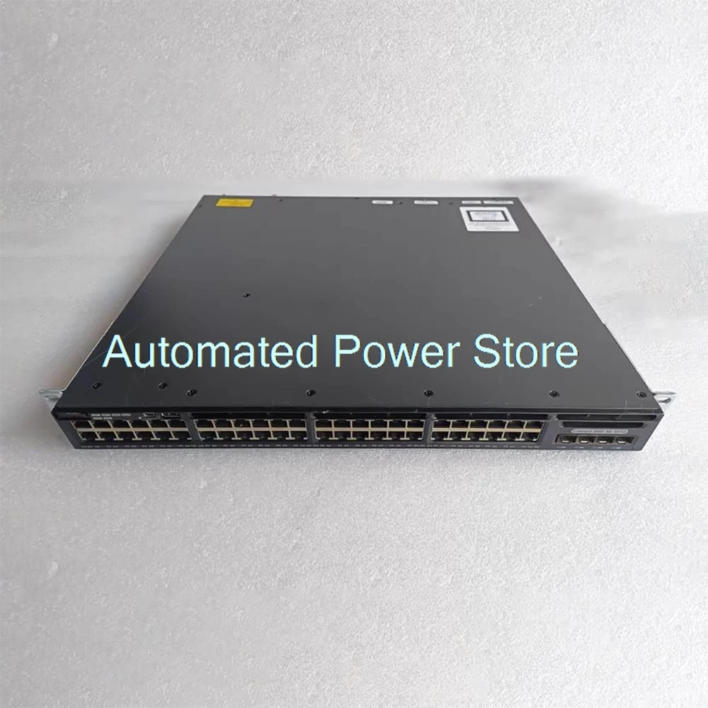 WS-C3650-48TS-L 48 Port Full Gigabit Switch 100% Tested Fast Ship Perfect Work
WS-C3650-48TS-L 48 Port Full Gigabit Switch 100% Tested Fast Ship Perfect Work