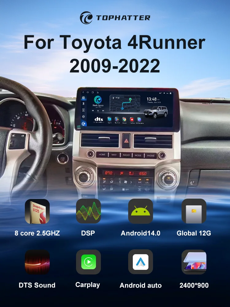 2Din Android 13 Auto Radio Per Toyota 4Runner 2014 - 2023 QualcommSDM6125 Multimediale WiFi Carplay 4G GPS players
2Din Android 13 Auto Radio Per Toyota 4Runner 2014 - 2023 QualcommSDM6125 Multimediale WiFi Carplay 4G GPS players