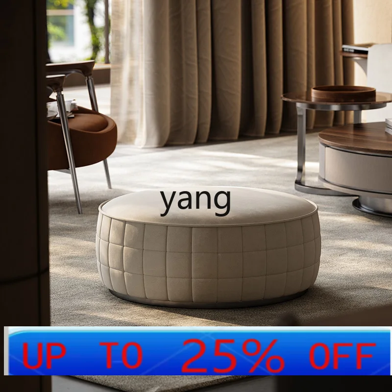 LTT light luxury sofa pedal villa sofa stool whole house with living room fabric round pedal
LTT light luxury sofa pedal villa sofa stool whole house with living room fabric round pedal