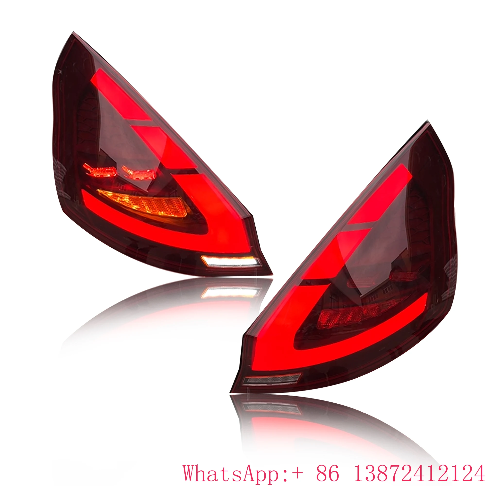 DK Motion Factory LED Tail Lamp Taillights Sequential Turn Signal Rear 2009 - 2015 Tail Light for Ford Fiesta Lamps
DK Motion Factory LED Tail Lamp Taillights Sequential Turn Signal Rear 2009 - 2015 Tail Light for Ford Fiesta Lamps