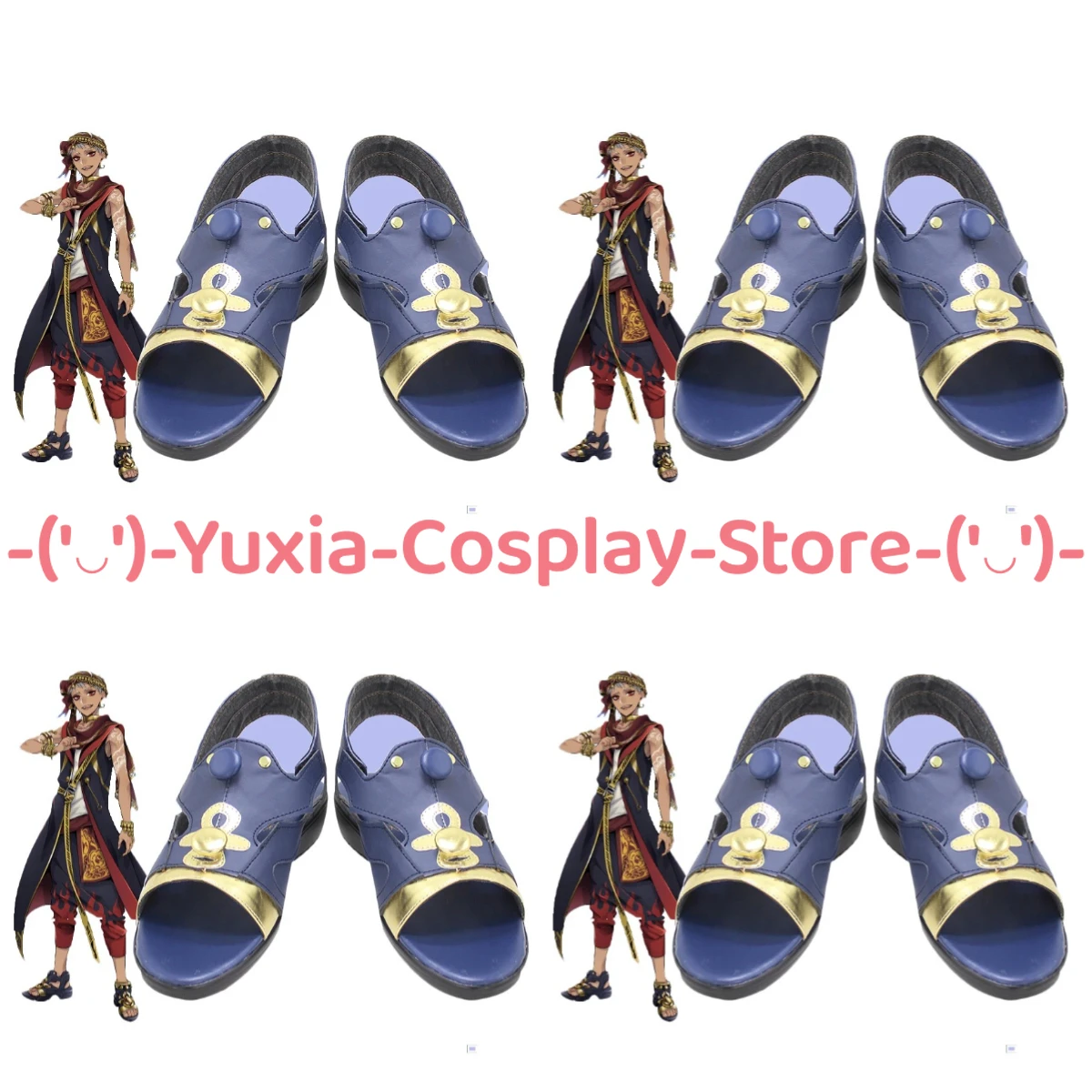 Yuxiacosplay! Twisted Wonderland Kalim Asim Cosplay Shoes Game Character Prop PU Leather Boots Halloween Carnival Party Costume
Yuxiacosplay! Twisted Wonderland Kalim Asim Cosplay Shoes Game Character Prop PU Leather Boots Halloween Carnival Party Costume