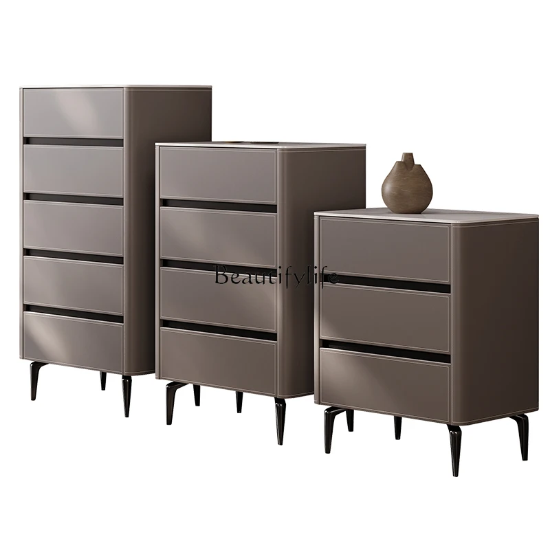 Italian minimalist saddle leather modern minimalist chest of drawers storage locker
Italian minimalist saddle leather modern minimalist chest of drawers storage locker