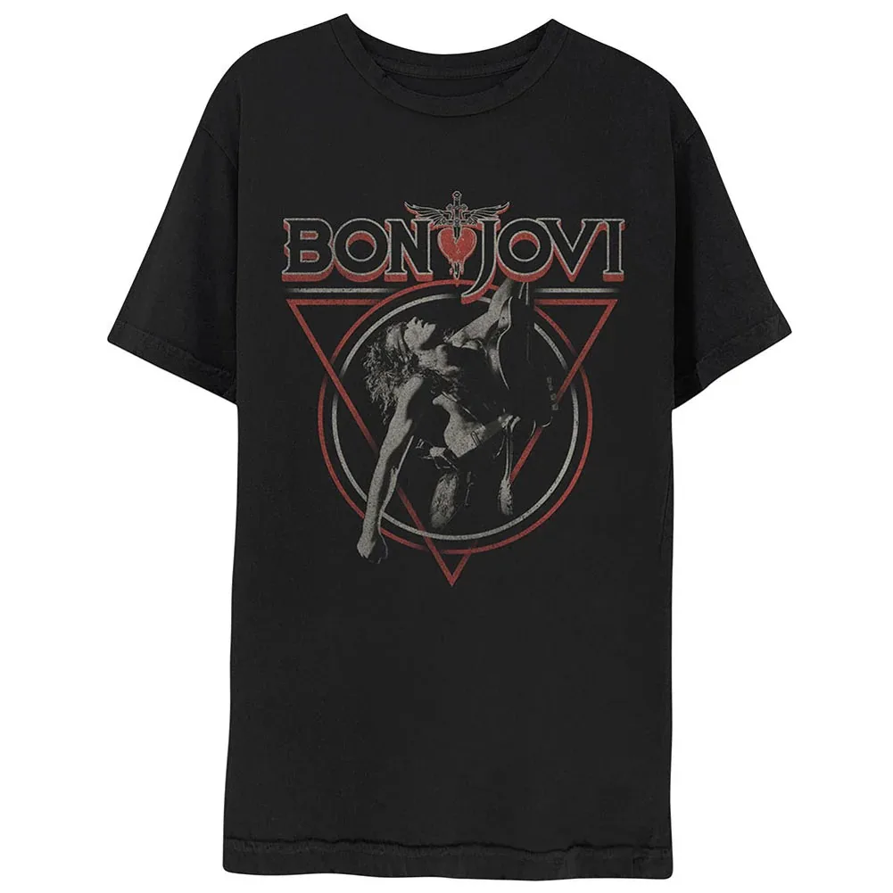 Bon Jovi Triangle Overlap Slim Fit T-shirt Cotton High-end Luxury Is for Both Men and Women Top Y2k 2026 Summer
Bon Jovi Triangle Overlap Slim Fit T-shirt Cotton High-end Luxury Is for Both Men and Women Top Y2k 2026 Summer