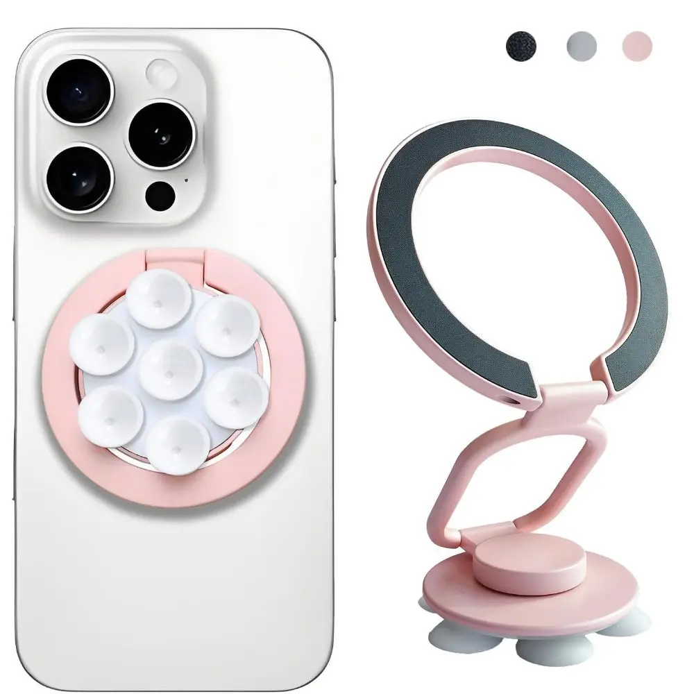 New Magsafe Magnetic Phone Holder Multifunctional with Suction Cup Cell Phone Stand Rotatable Foldable Mount Ring Grip
New Magsafe Magnetic Phone Holder Multifunctional with Suction Cup Cell Phone Stand Rotatable Foldable Mount Ring Grip