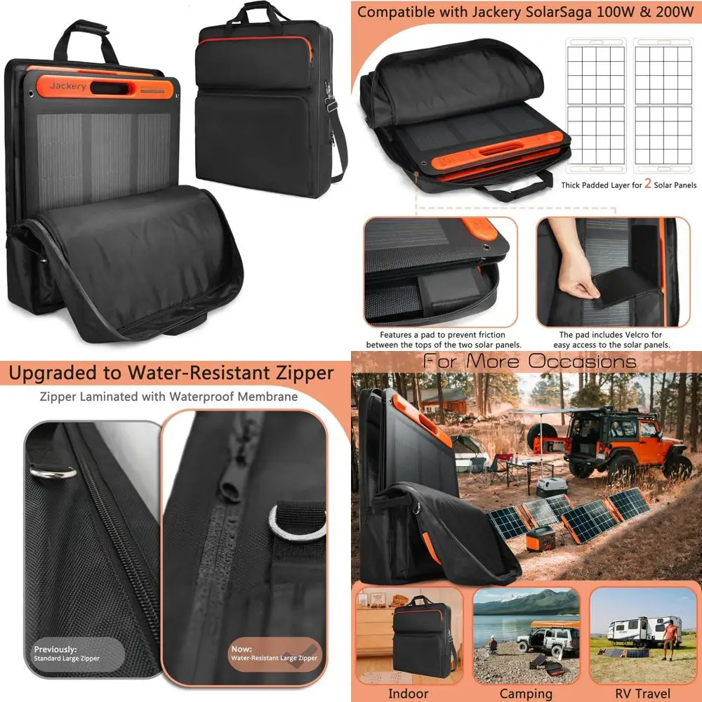 Portable Padded Bag for 2 100W/200W LED Panels, Fits 25.2x22x4.5 Panels
Portable Padded Bag for 2 100W/200W LED Panels, Fits 25.2x22x4.5 Panels