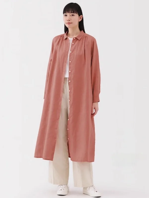 Japanese Sle Pure Color Linen Cotton Casual Long Sve irt Women's Loose Fit Commute Button up Cardigan Mid-Length Top
Japanese Sle Pure Color Linen Cotton Casual Long Sve irt Women's Loose Fit Commute Button up Cardigan Mid-Length Top