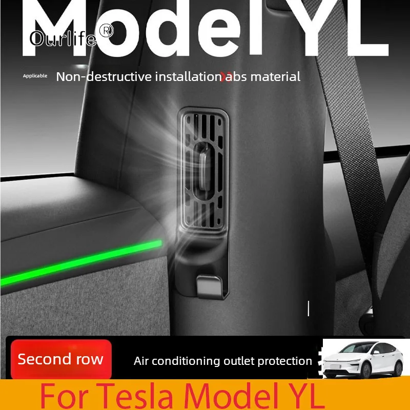Applicable to the rear air conditioning modification hooks for the six-seat version FOR Tesla Model YL 2026 2027 Accessories
Applicable to the rear air conditioning modification hooks for the six-seat version FOR Tesla Model YL 2026 2027 Accessories