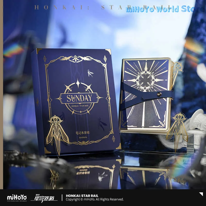 【Оригинал】селий блокнот MiHoYo, официальный подлинный Honkai Star Rail Sunday, набор блокнотов Doujin, косплей, подарки на день рождения
【Оригинал】селий блокнот MiHoYo, официальный подлинный Honkai Star Rail Sunday, набор блокнотов Doujin, косплей, подарки на день рождения