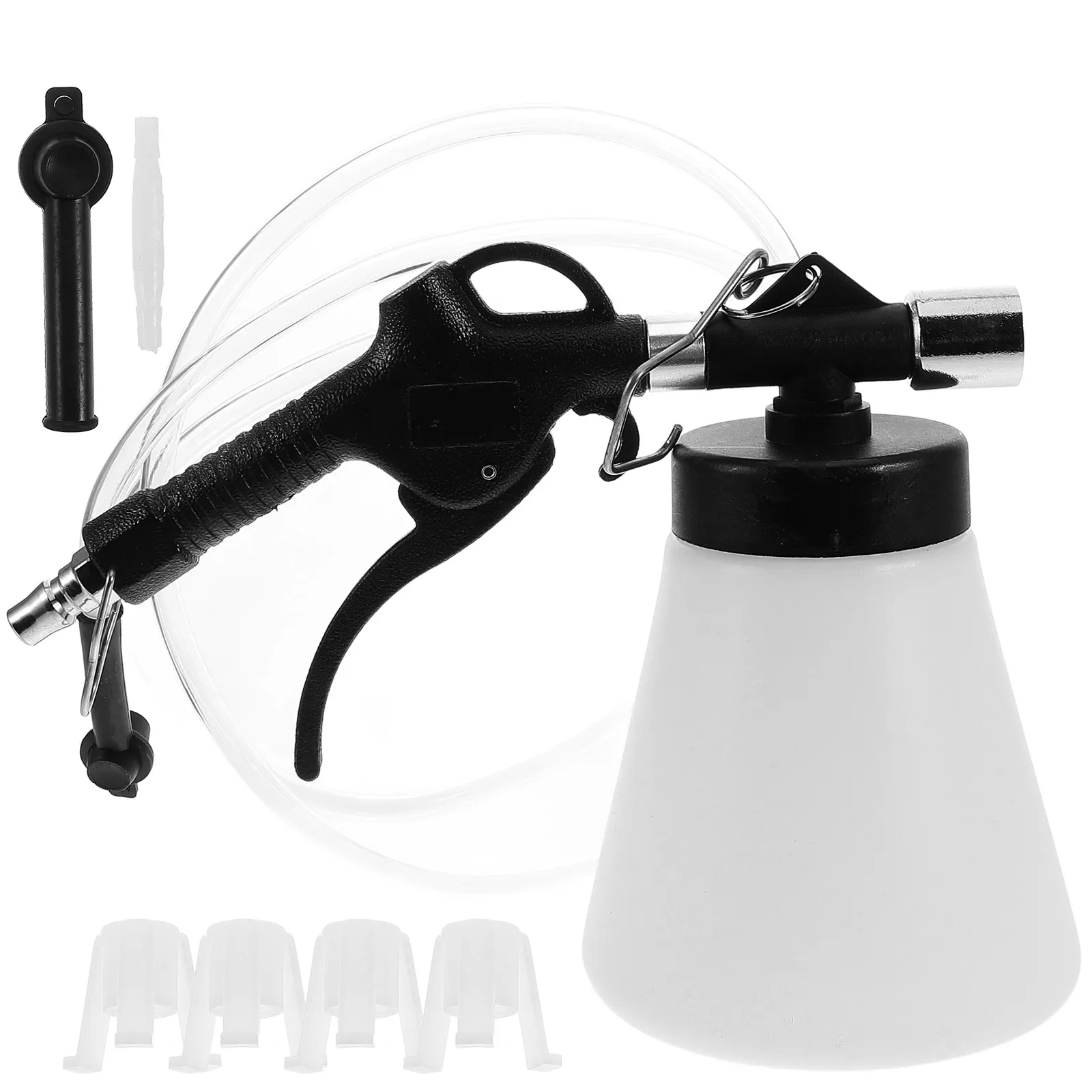 Pneumatic Brake Bleeder Kit Car Brake Bleeder Tool Time Saving Automated Extraction Reliable PP Construction Car Bleeding Kit
Pneumatic Brake Bleeder Kit Car Brake Bleeder Tool Time Saving Automated Extraction Reliable PP Construction Car Bleeding Kit