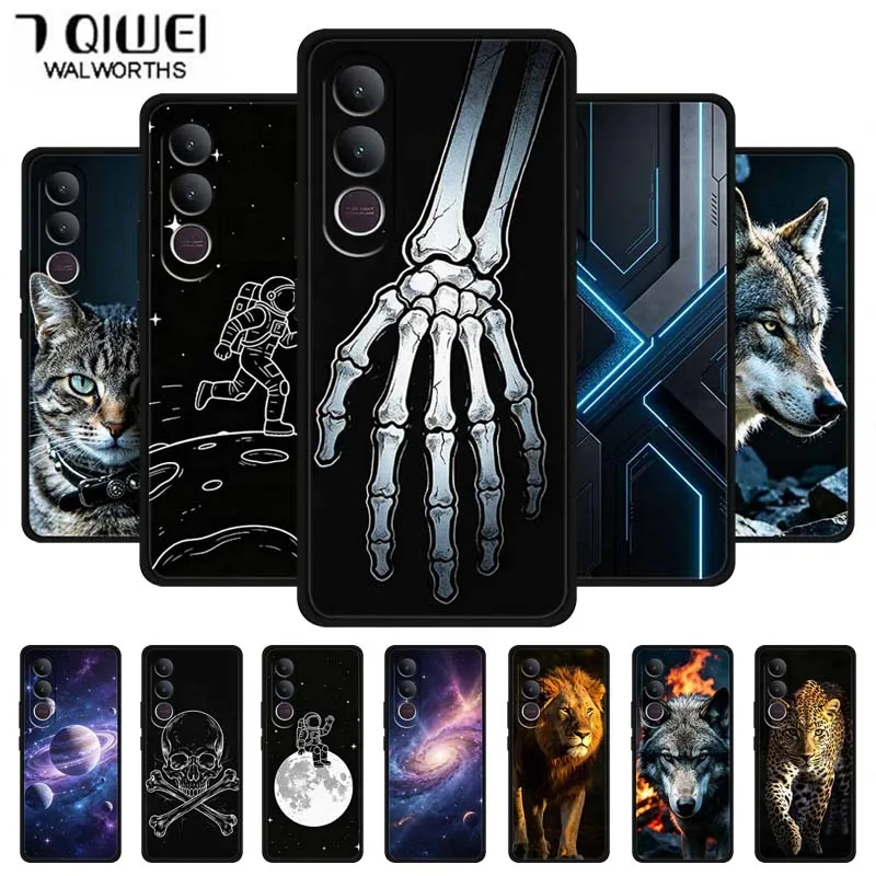 For vivo V70 FE Case Cool Cartoon Soft TPU Silicone Back Cover for vivo V70 FE 5G V2550 V70FE Cover Black Case Funda vivo V70 FE
For vivo V70 FE Case Cool Cartoon Soft TPU Silicone Back Cover for vivo V70 FE 5G V2550 V70FE Cover Black Case Funda vivo V70 FE