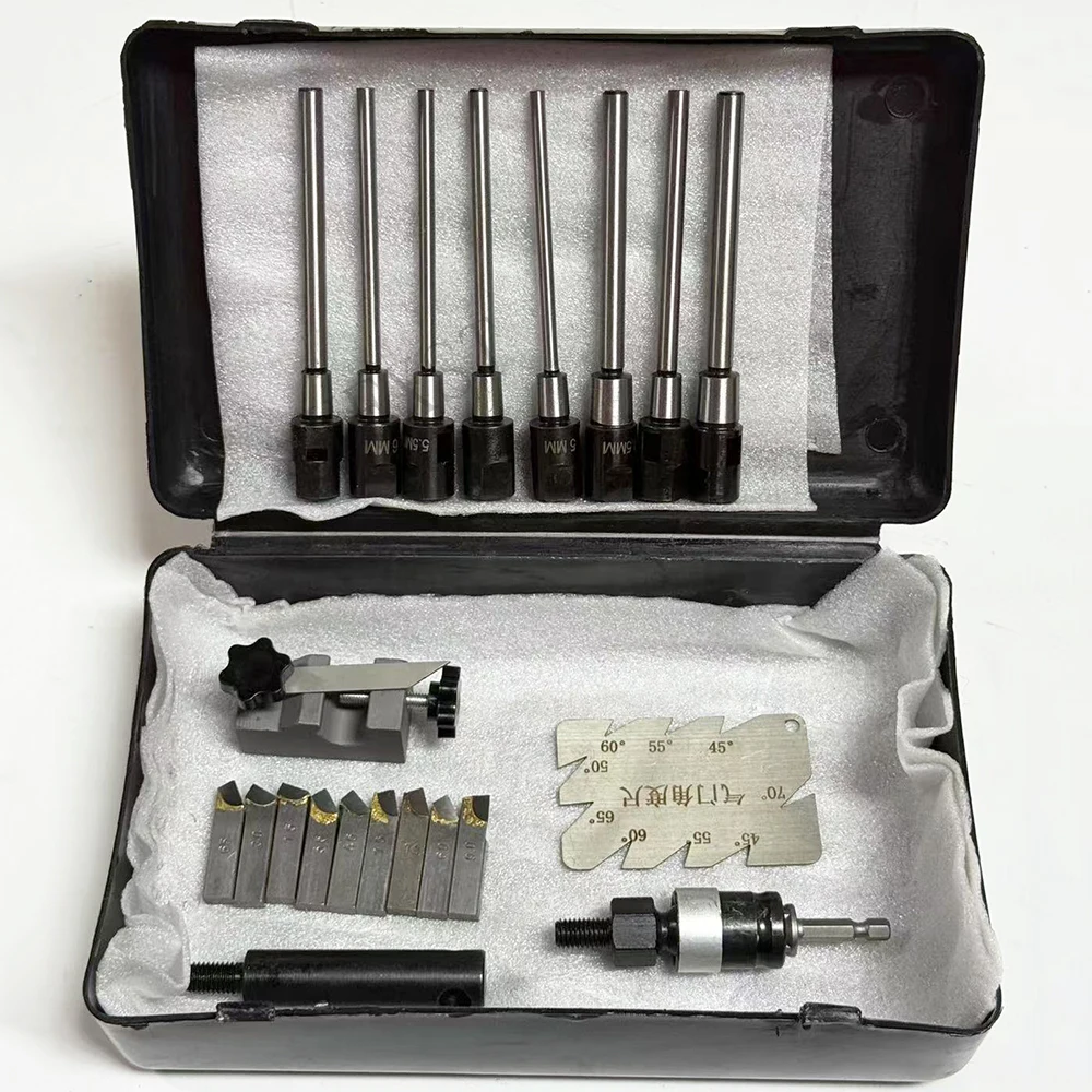 Carbide Valve Reamer Cutter Grinding Wheel 45/60/30/75/15 Degree for Motorcycle Car Engine Valve Seat Repair Reamer Head
Carbide Valve Reamer Cutter Grinding Wheel 45/60/30/75/15 Degree for Motorcycle Car Engine Valve Seat Repair Reamer Head