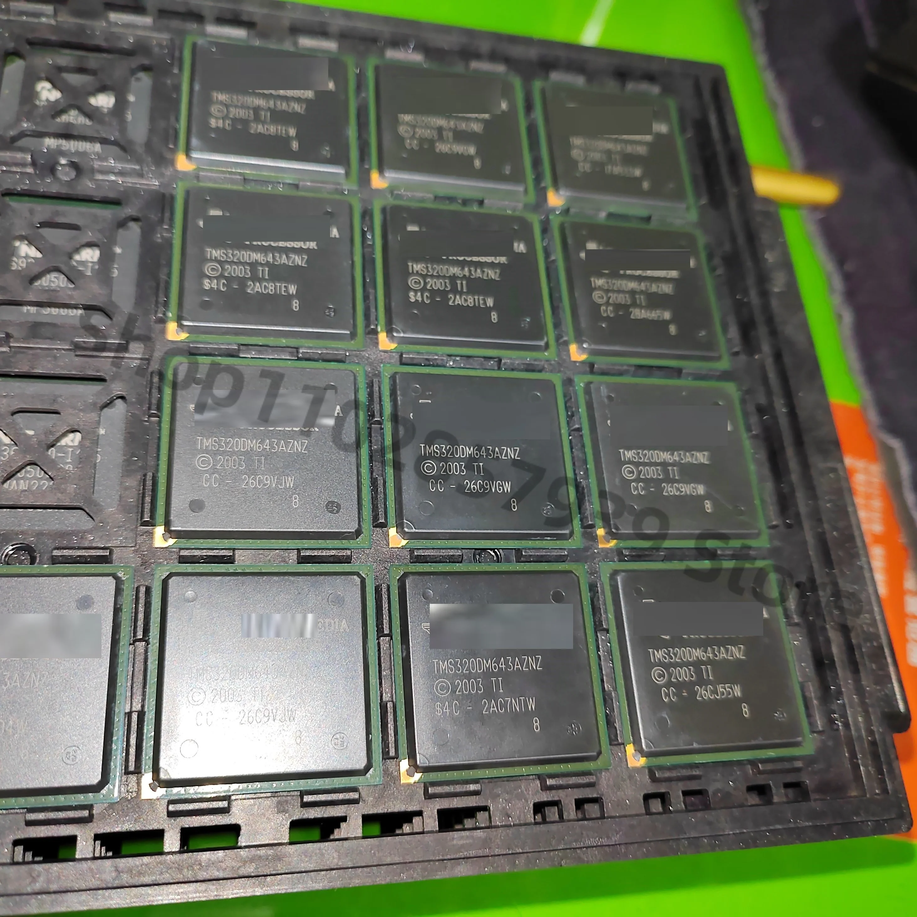 TMS320DM643AZNZ6 TMS320DM643AZNZ BGA 1PCS/LOT Original digital signal processor
TMS320DM643AZNZ6 TMS320DM643AZNZ BGA 1PCS/LOT Original digital signal processor