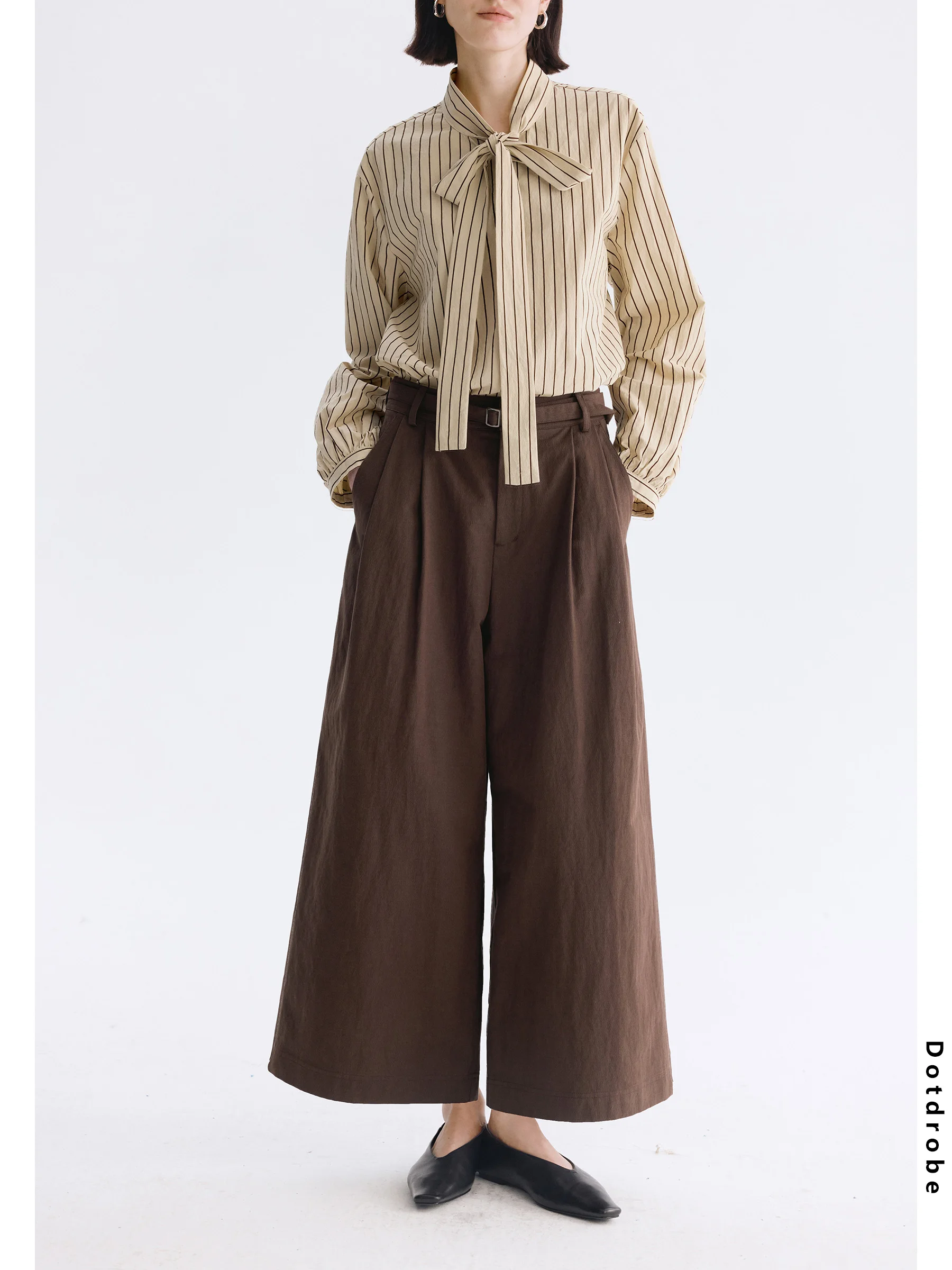 DotDrobe Women's Casual Pants Straight Leg Cotton Linen Blend Anti-Wrinkle Spring Sle Comfortable Wide Leg Trousers
DotDrobe Women's Casual Pants Straight Leg Cotton Linen Blend Anti-Wrinkle Spring Sle Comfortable Wide Leg Trousers