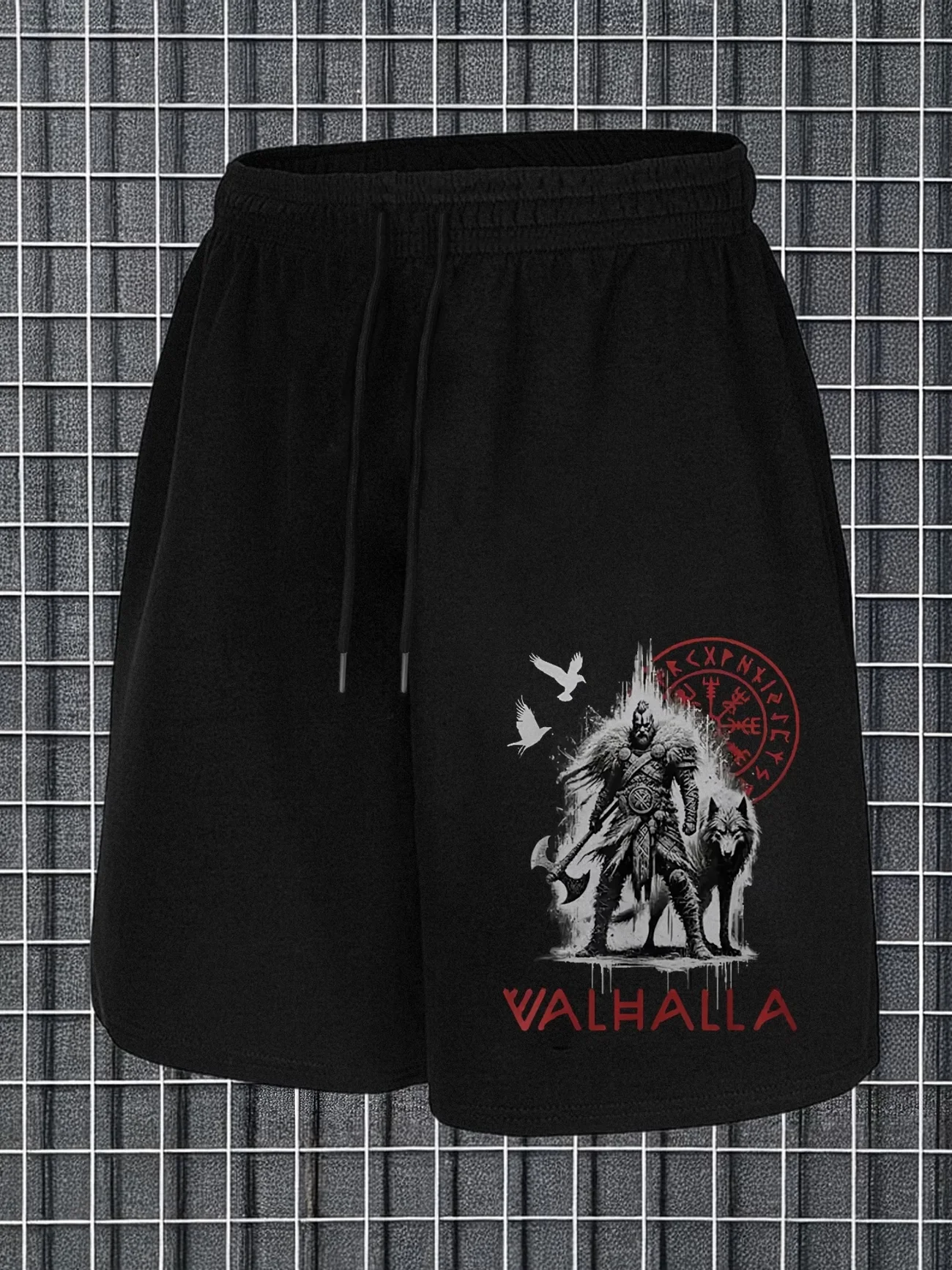 Viking VALHALLA Fitness Men's Summer Casual Shorts Drawstring Athletic Shorts Loose Women Sweatpants Sports Jogging Beach Pant
Viking VALHALLA Fitness Men's Summer Casual Shorts Drawstring Athletic Shorts Loose Women Sweatpants Sports Jogging Beach Pant