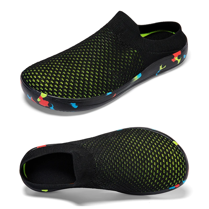 Летние дышащие полутуфли, мужские туфли с широкими пальцами, туфли Hallux Valgus, диабетические полутапочки без шнуровки, большие размеры 47 48
Летние дышащие полутуфли, мужские туфли с широкими пальцами, туфли Hallux Valgus, диабетические полутапочки без шнуровки, большие размеры 47 48