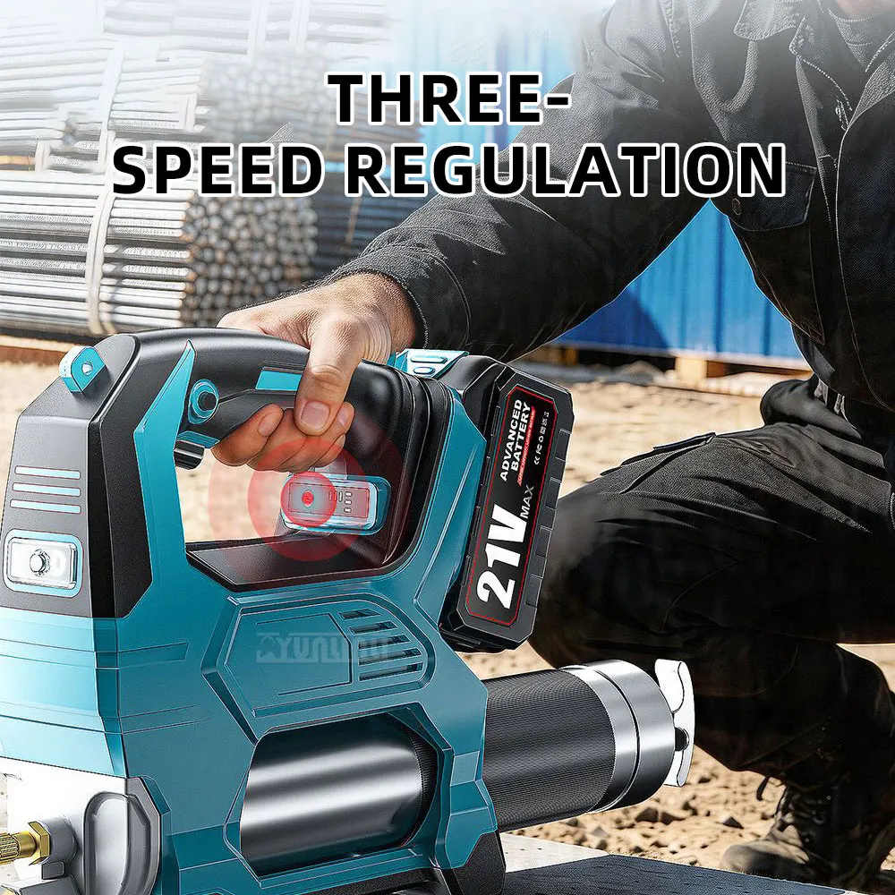 Brushless Electric Grease Gun, Rechargeable Lithium Ion, High Torque Cordless Greaser, Heavy Duty Tool
Brushless Electric Grease Gun, Rechargeable Lithium Ion, High Torque Cordless Greaser, Heavy Duty Tool