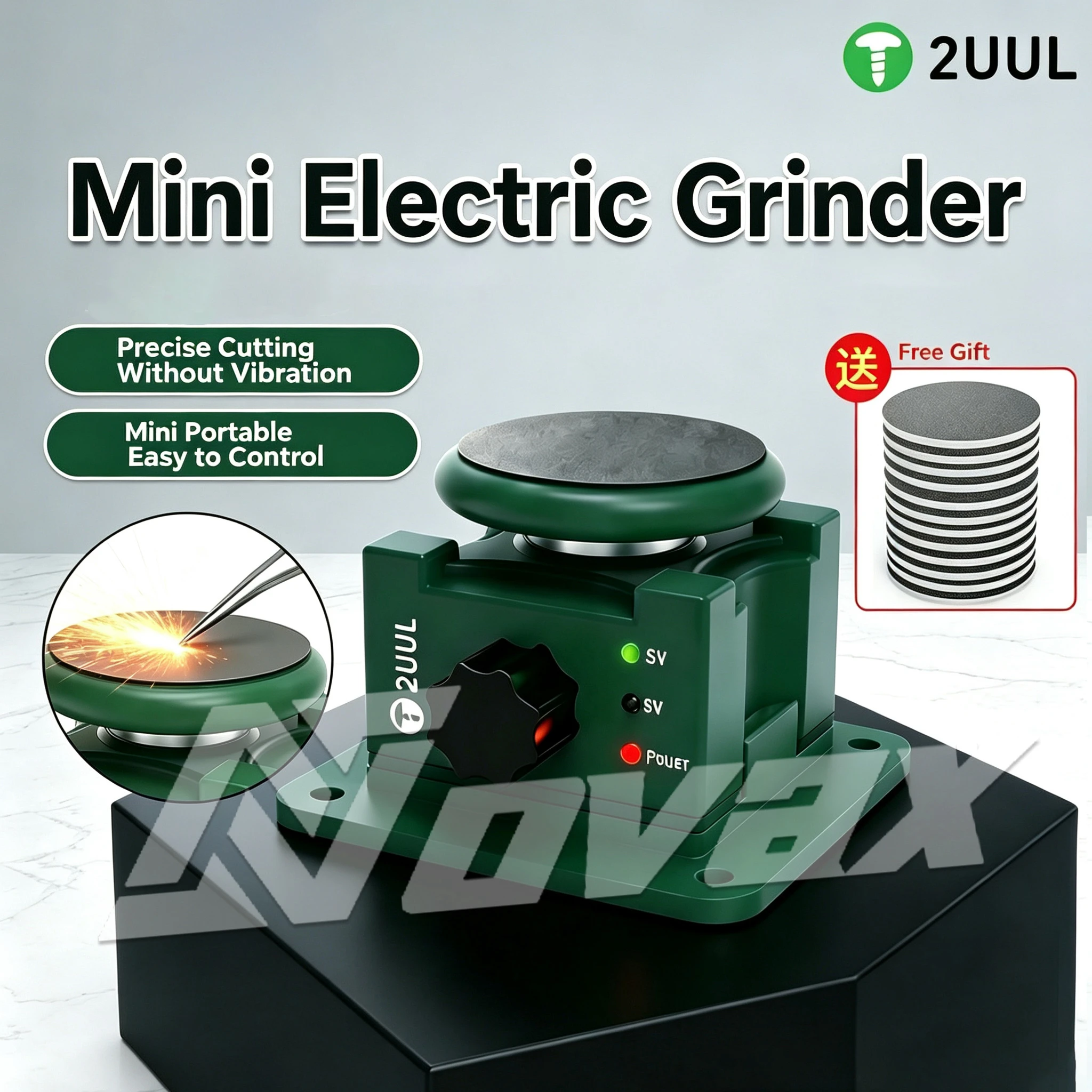 2UUL DA79mini electric polishing machine for quick polishing and repair, tweezers, sharp blades, polishing and polishing machine
2UUL DA79mini electric polishing machine for quick polishing and repair, tweezers, sharp blades, polishing and polishing machine