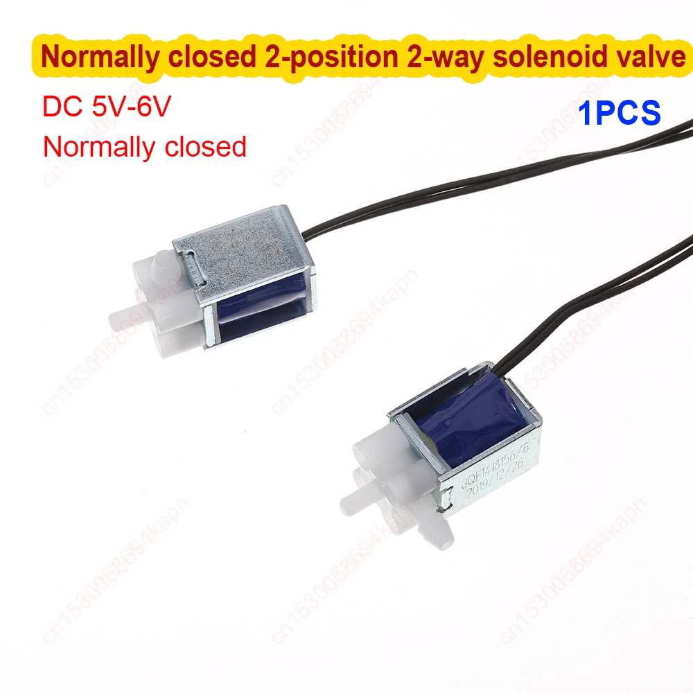N/C Air Valve Normally Closed 2-position 2-way Solenoid Valve DC 5V 6V Blood Pressure Monitor Beauty Device Control Valve
N/C Air Valve Normally Closed 2-position 2-way Solenoid Valve DC 5V 6V Blood Pressure Monitor Beauty Device Control Valve