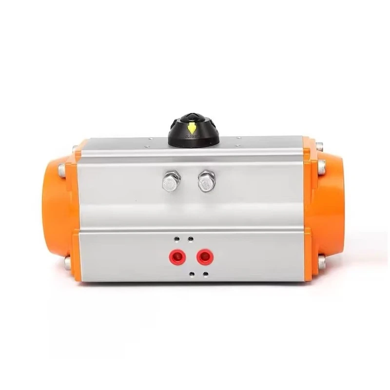 Youli aluminum alloy actuator adopts butterfly valve ball valve spring return double-acting large torque pneumatic actuator
Youli aluminum alloy actuator adopts butterfly valve ball valve spring return double-acting large torque pneumatic actuator