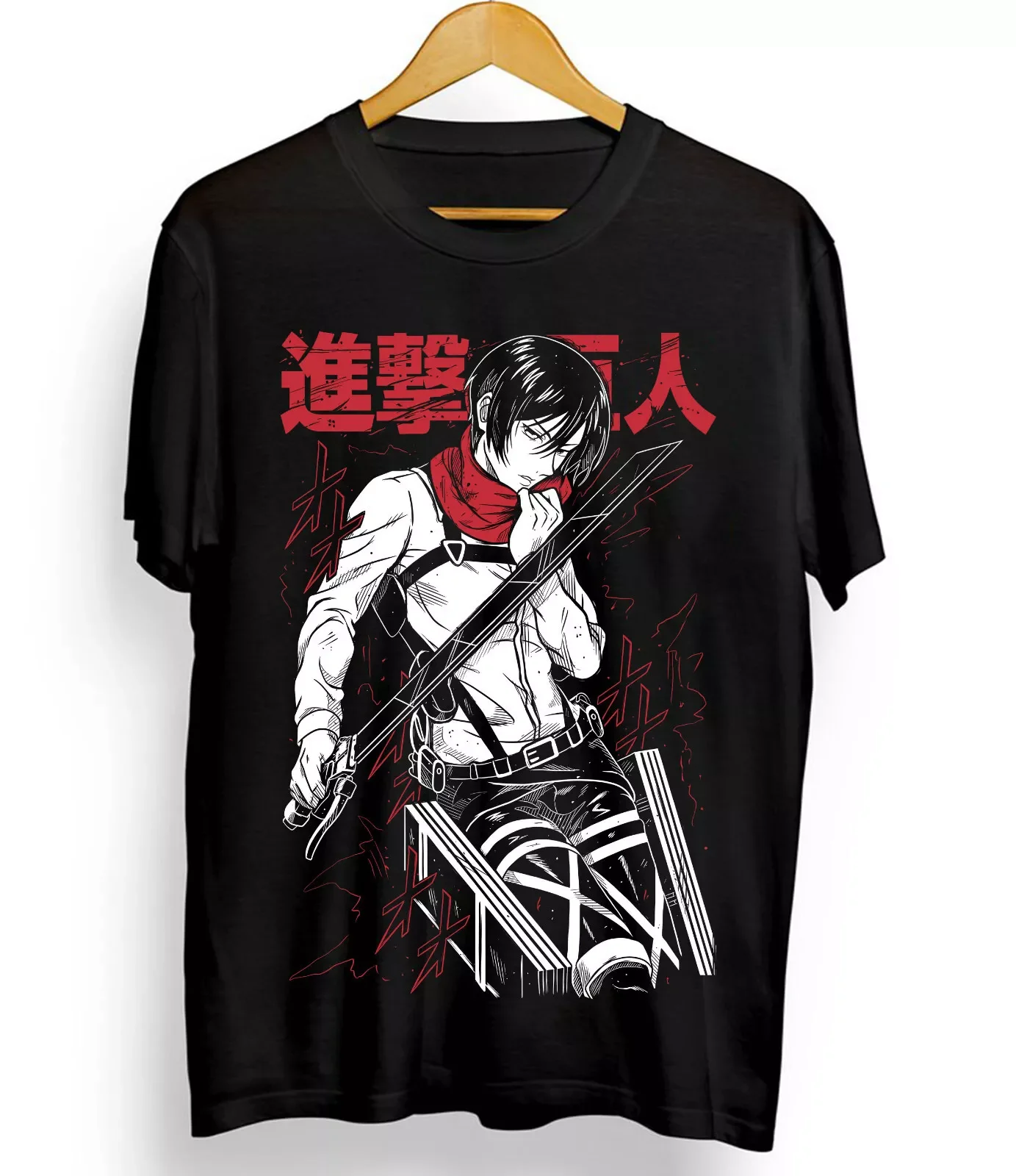 Eren Yeager Mikasa Attack on Titan T Shirt Shingeki No Kyojin Anime Summer Cotton Men Women Couple Tee Streetwear Unisex Casual
Eren Yeager Mikasa Attack on Titan T Shirt Shingeki No Kyojin Anime Summer Cotton Men Women Couple Tee Streetwear Unisex Casual