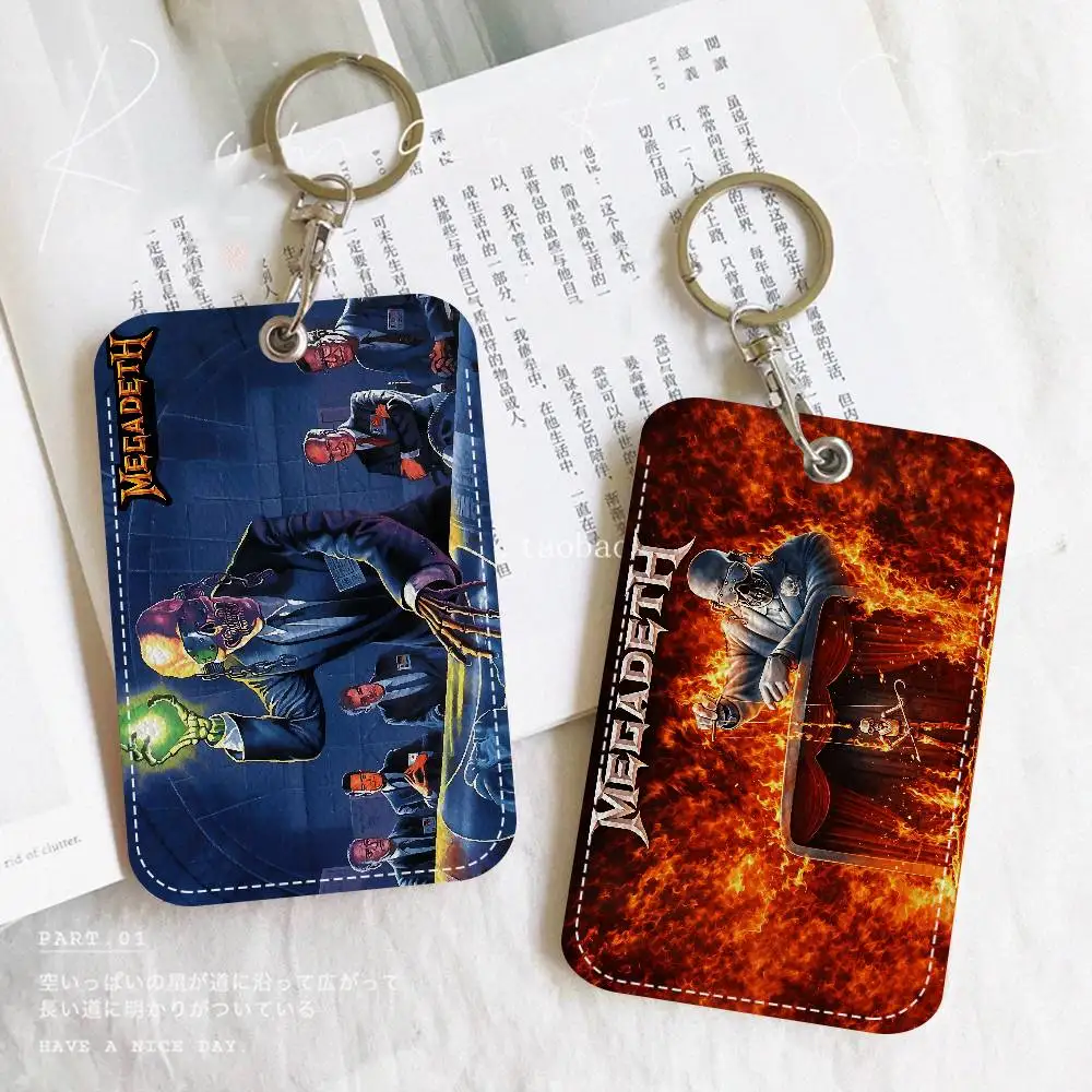 Rock Band Megadeths Office Supply Men And Women Credit Card Keyrings Student Card ID Card Holder Credential Holder Card
Rock Band Megadeths Office Supply Men And Women Credit Card Keyrings Student Card ID Card Holder Credential Holder Card